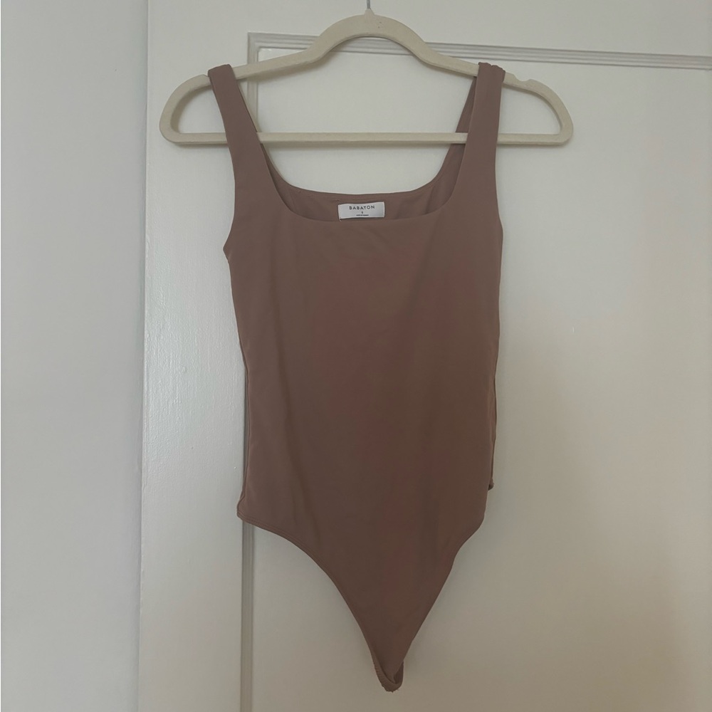 Nude contour bodysuit aritzia